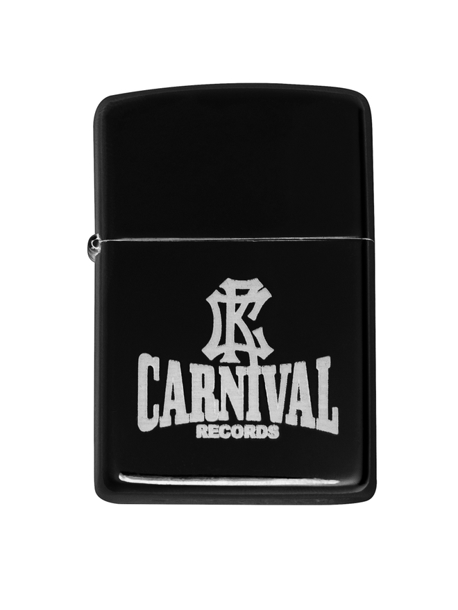 Carnival Lighter Black White Laser