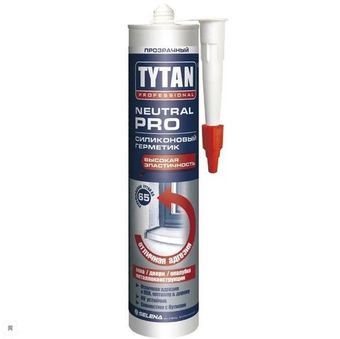 Герметик силиконовый Tytan Professional Neutral PRO нейтральный белый 310 мл