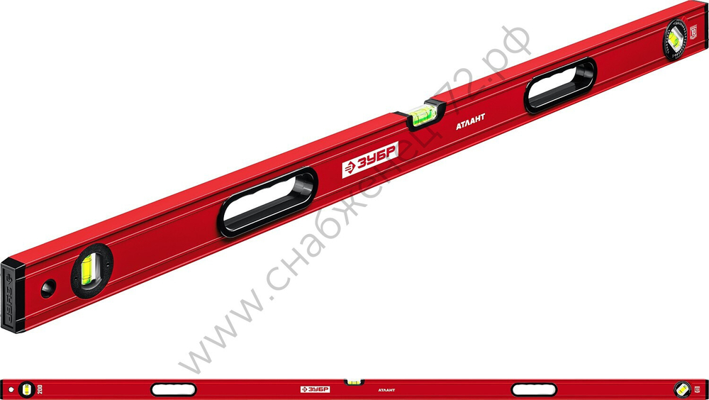 ЗУБР АТЛАНТ, 2000 мм, уровень с усиленным профилем (34585-200)