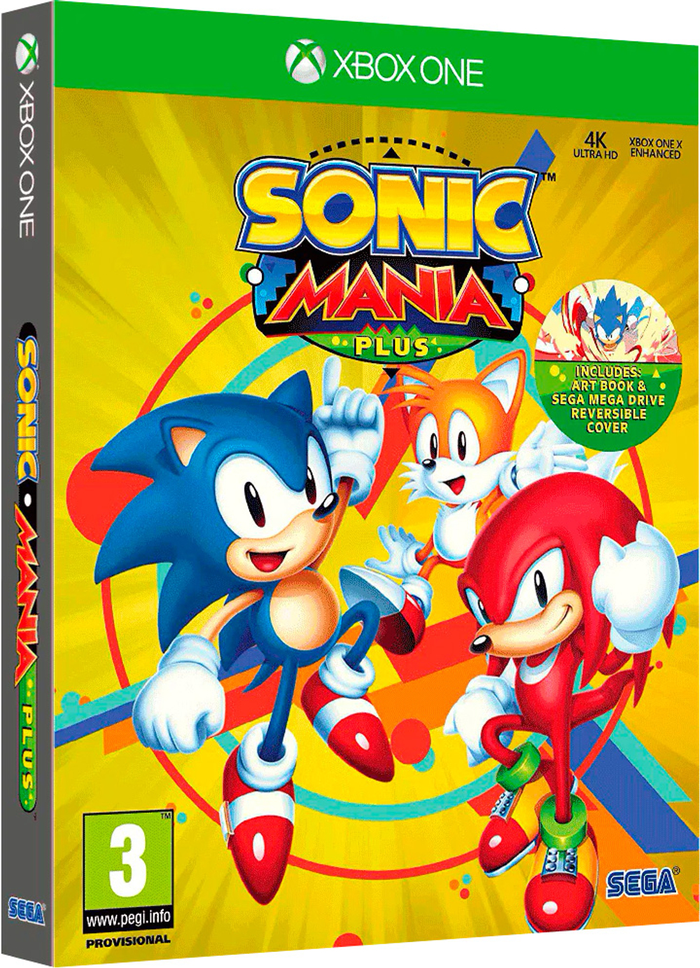 Sonic Mania Plus + Artbook [Xbox One, английская версия]
