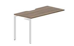 Стол 138х68х75см (эргономичный вырез) - приставной элемент