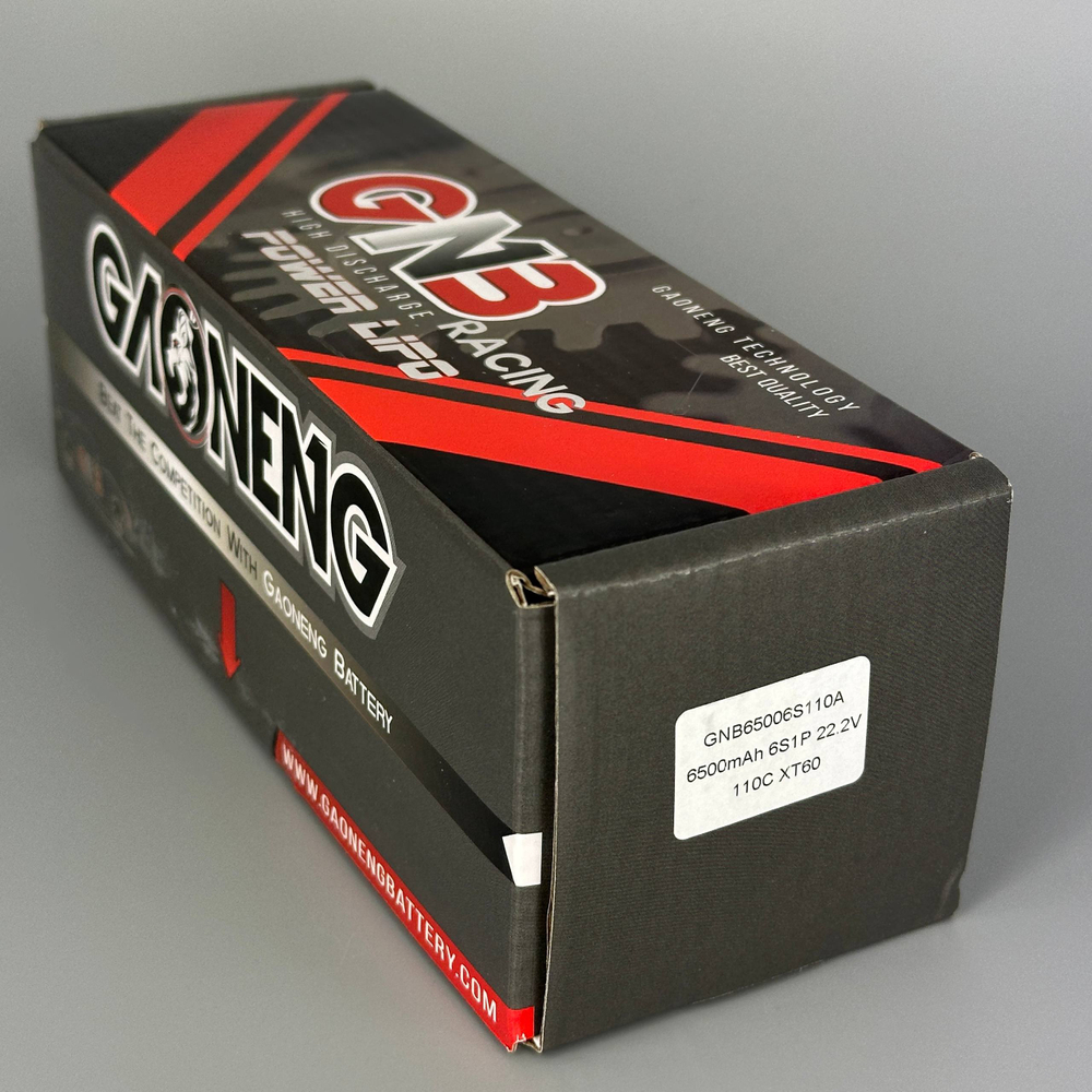 Аккумулятор LI-PO GNB 6500mah 6S 110C (XT60)