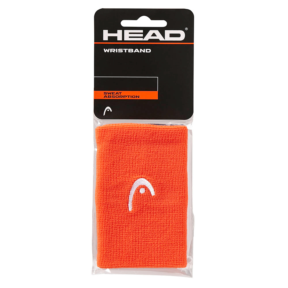 Напульсники HEAD 5", 285070-OR, ширина 12,7 см, 90% нейлон, 10% эластан, пара, оранжевый