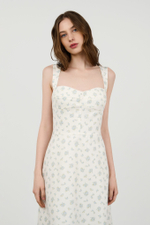 Сарафан из джинсы миди