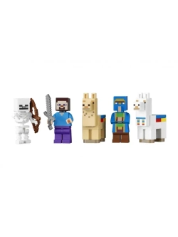 Конструктор Майнкрафт Торговый пост 213 деталей