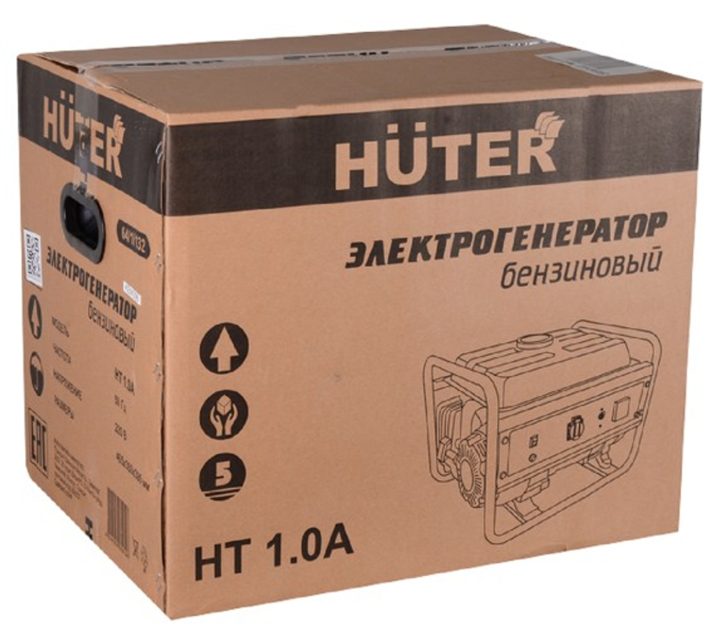 Генератор бензиновый HUTER HT 1.0 А 64/1/132