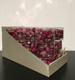 Набор елочных игрушек 14шт House of Seasons Шишка/Звезда/Елка Ягодный смузи в прозрачной коробке