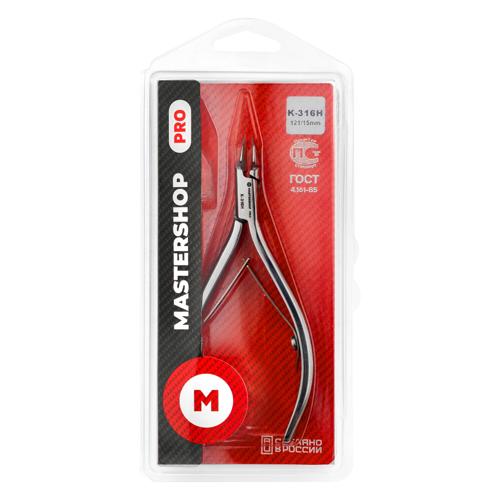 Кусачки для ногтей K-316H (ЗАТ) (вросший угол) Mastershop PRO