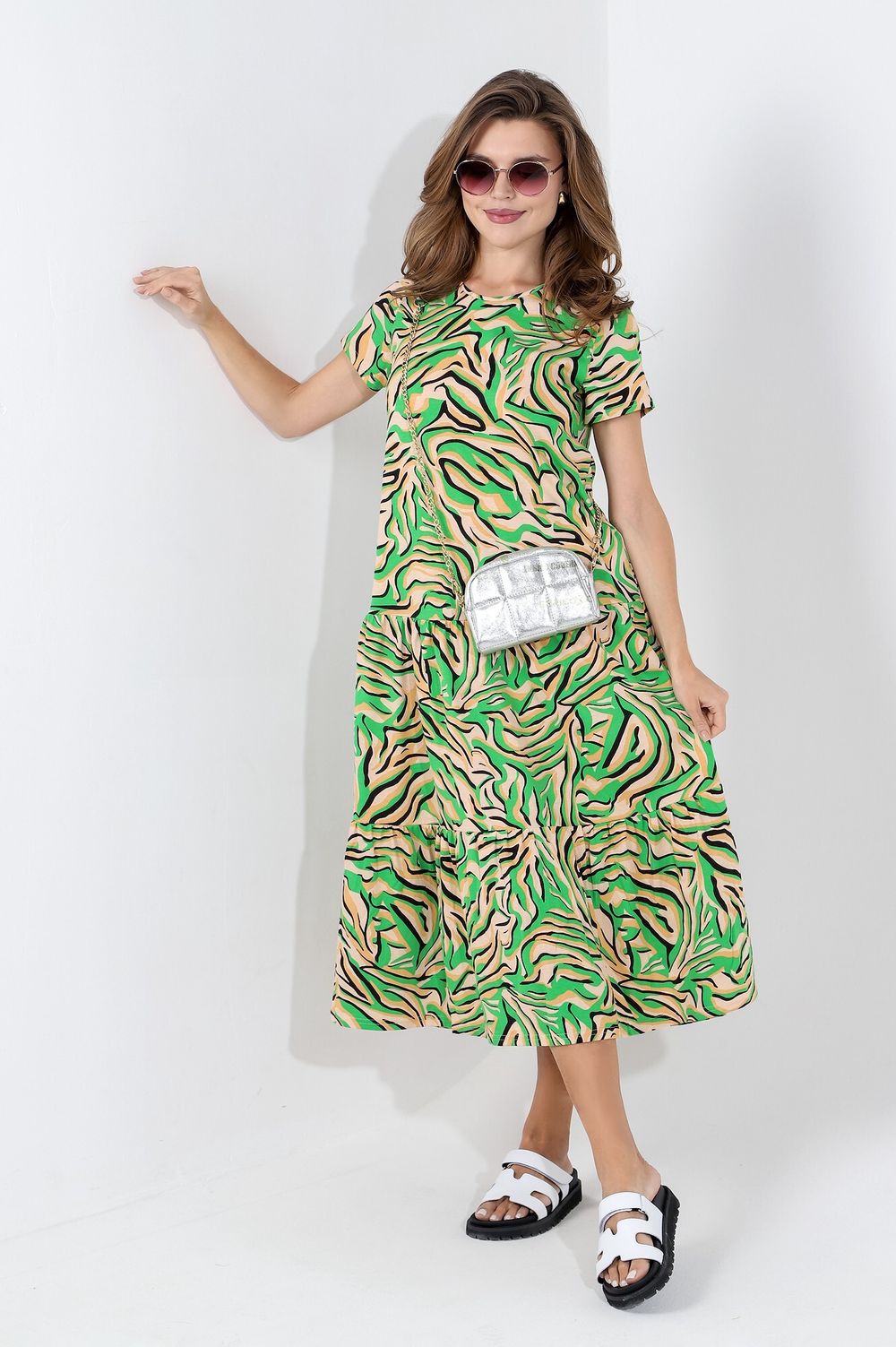 Платье Оазис-1 Виотекс ЗЕЛЁНЫЙ