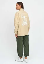 Куртка Kefirmaykifer Коуч Оверсайз песочный