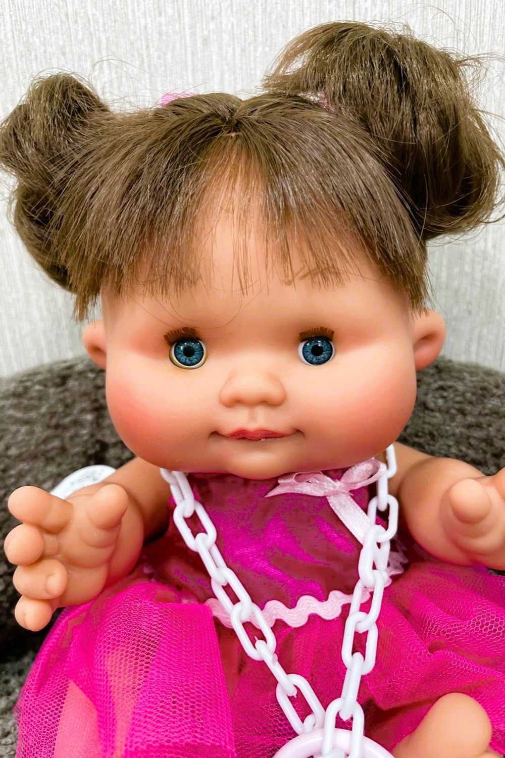 УЦЕНКА Пупс Nines 26см PEPOTE с закрывающими глазками (N804B6)