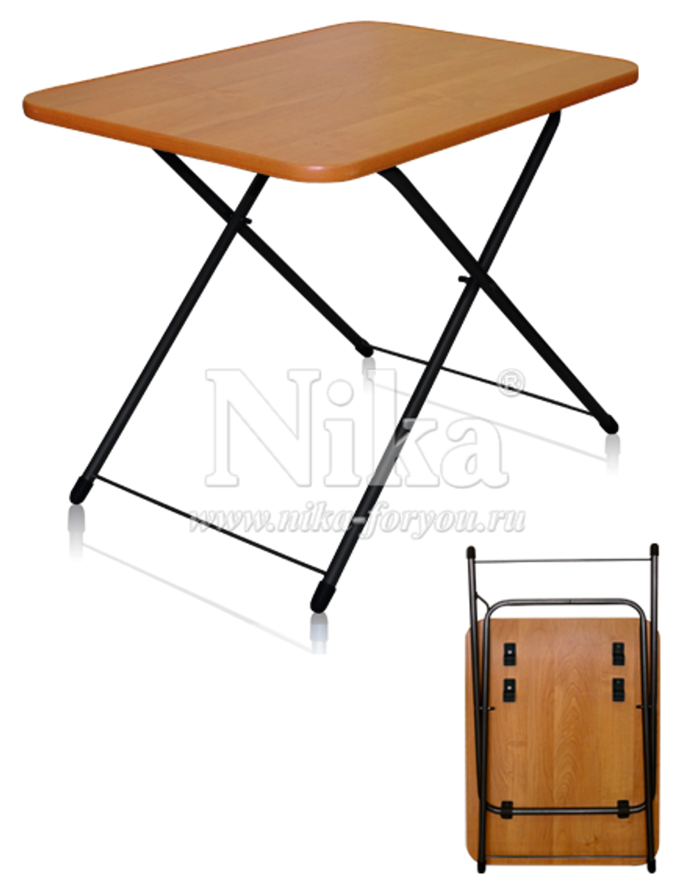 Стол туриста складной "Nika" ТСТ (миланский орех)