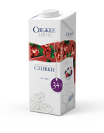 Сливки питьевые "Свежее завтра" м.д.ж. 34 %,1 л