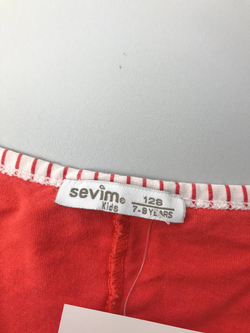 Футболка Sevim яркая на 7-8 лет