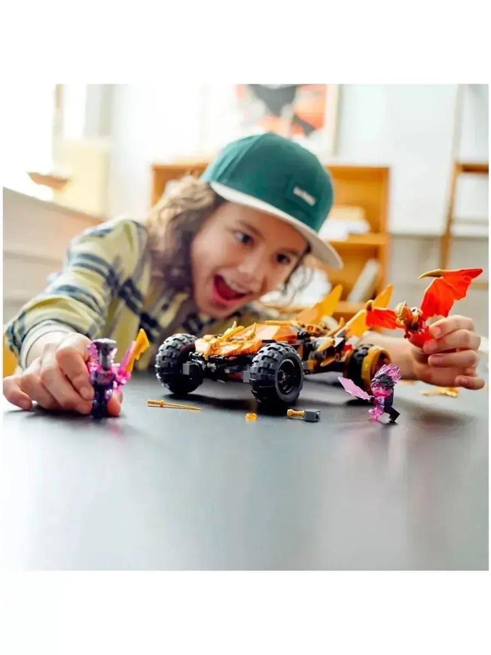 Конструктор Ниндзя Драконий вездеход Коула 384 детали 10560