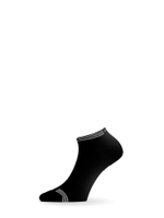 Носки Lasting ABE 900 bamboo+polypropylene, черный с полосками, размер M, ABE900M