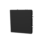 Выключатель встраиваемый VOLTUM S70 одноклавишный 10А, (графит)