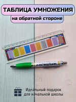 Подарочный набор линейка+ручка "С днем защитника Отечества"