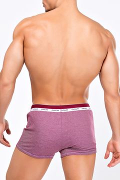 Мужские трусы R-112 Claret-White