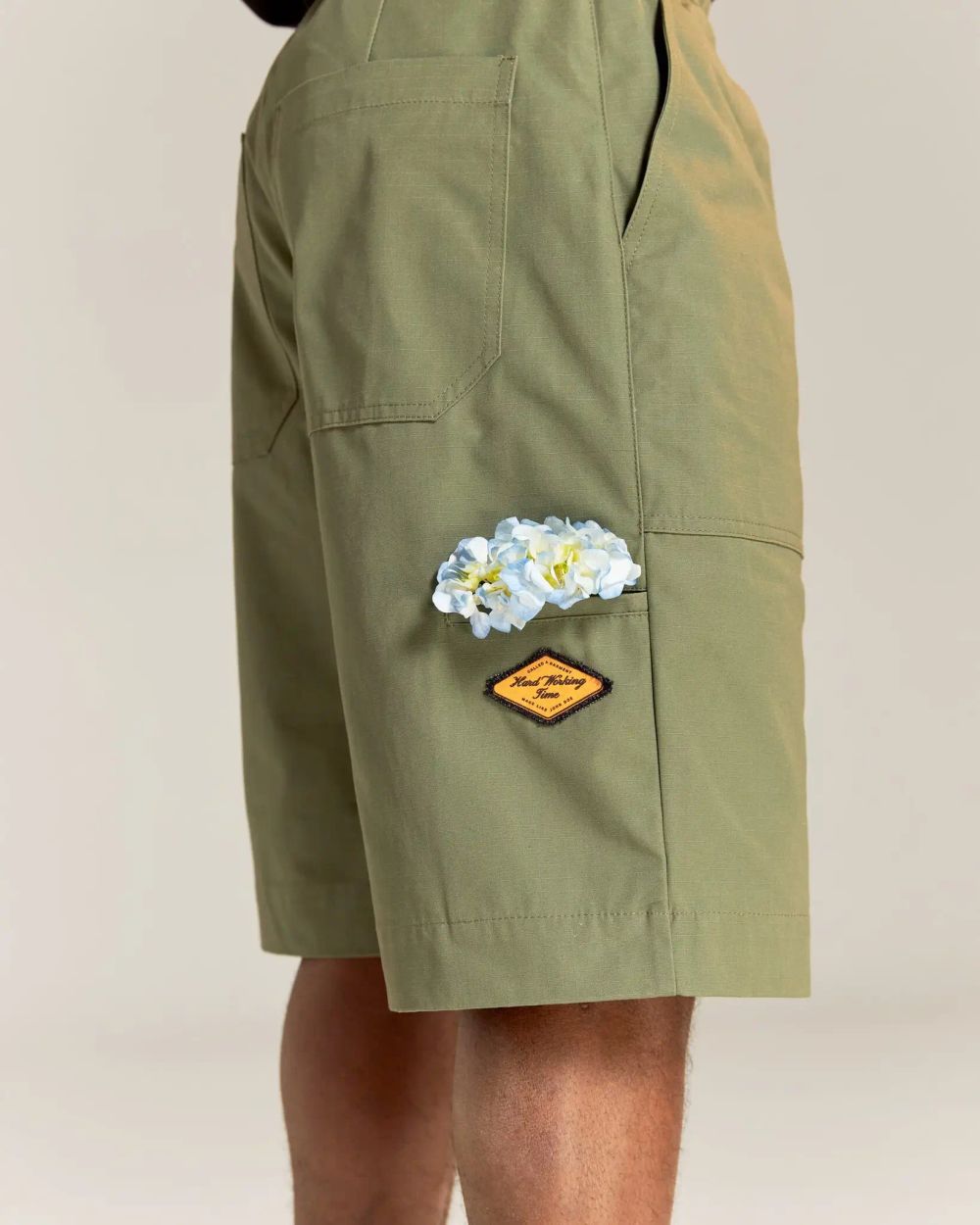 Шорты Called a Garment Tourist оливковые