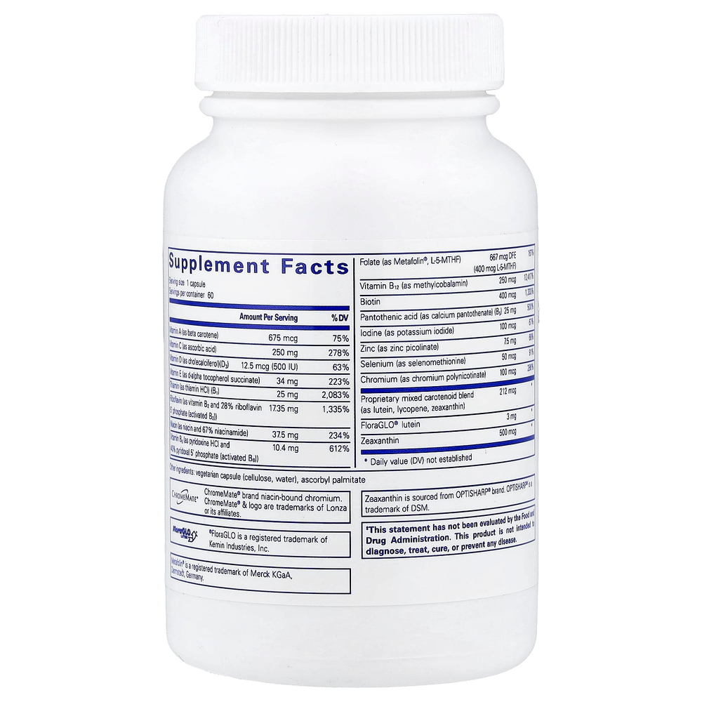 Pure Encapsulations, Multi T/D, 60 капсул