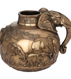 Veronese WS-1396 Ваза «Сафари - слоны»