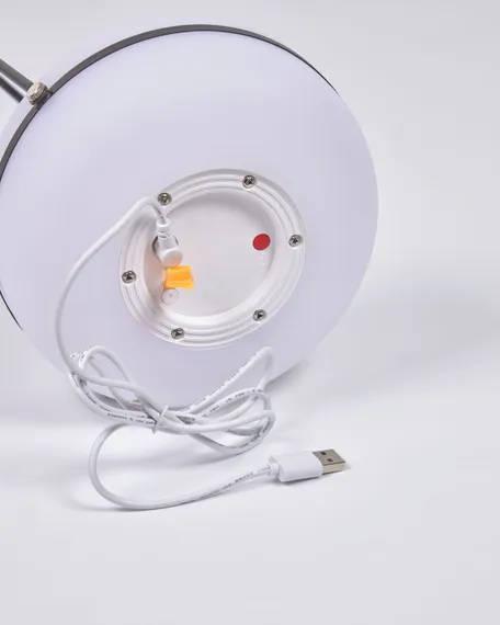 Переносная настольная лампа Tea с черной отделкой