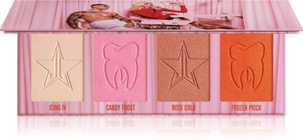 Jeffree Star Cosmetics Cavity Skin Frost - осветляющая палитра, 4× 7 g
