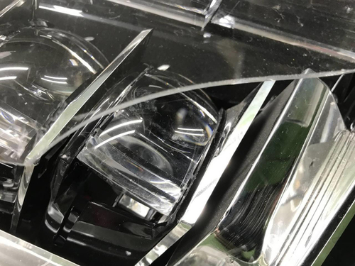Битая Фара правая Cadillac Escalade 4 (14-20) LED