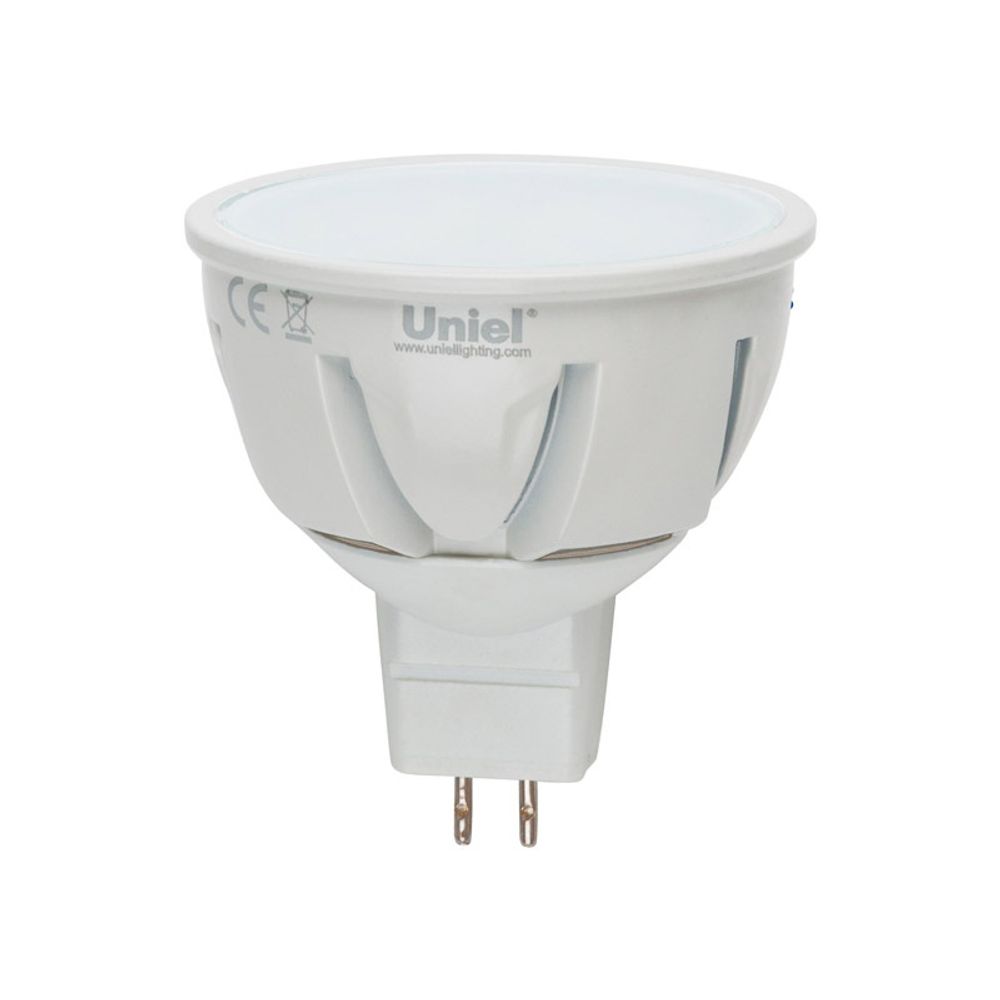 LED-JCDR-5W/NW/GU5.3/FR ALP01WH Лампа светодиодная. Материал корпуса алюминий. Цвет свечения белый. Серия Palazzo. Упаковка пластик