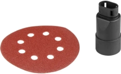 Эксцентриковая аккумуляторная шлифовальная машинка для авто, дерева, металла, пола, стен и потолков 125мм WORTEX COS 1218-1 E в кор. ALL1 SOLO (1333435)