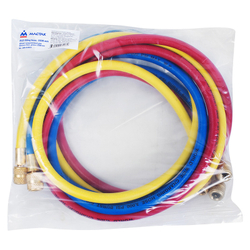 Шланг заправочный для фреона 1/4&quot; SAE х 1/4&quot; SAE 1.5 м МАСТАК 105-61015