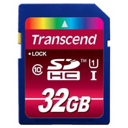 Карта памяти Transcend SDHC Ultimate 600X Class 10 UHS-I U1 (90/45MB/s) 32GB