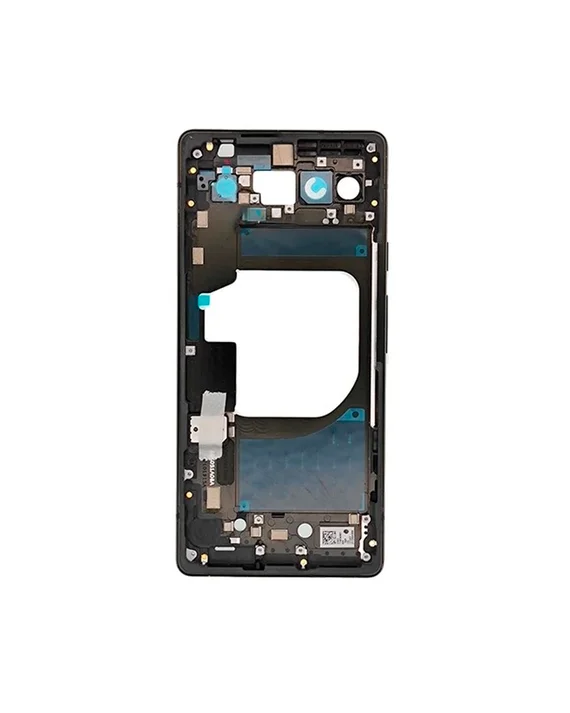 Средняя часть корпуса (рамка) для Google Pixel 6A черная (Black)