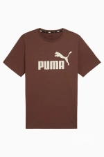 Футболка Puma Essentials Logo - коричневый