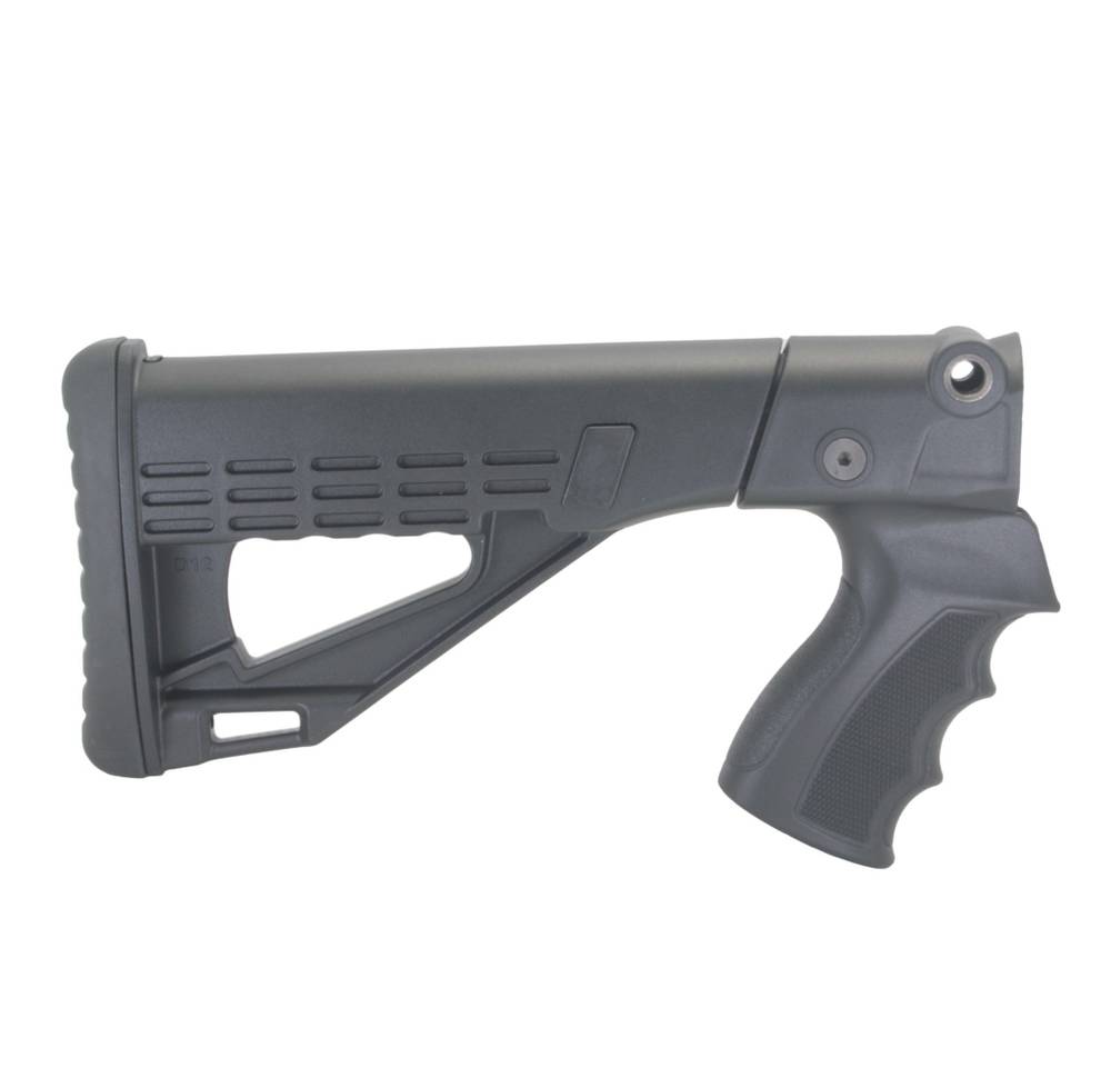 Приклад телескопический TBS SOLID на МР-133, МР-153, DLG Tactical. Черный