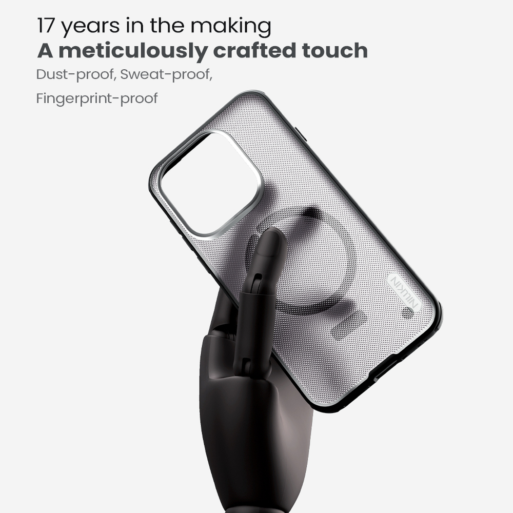 Чехол тонированный c MagSafe для OPPO Find X9, серия Super Frosted Shield Pro Magnetic (Clear version) от Nillkin