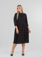 Платье 1329 темно-зеленый Novita (Акция)