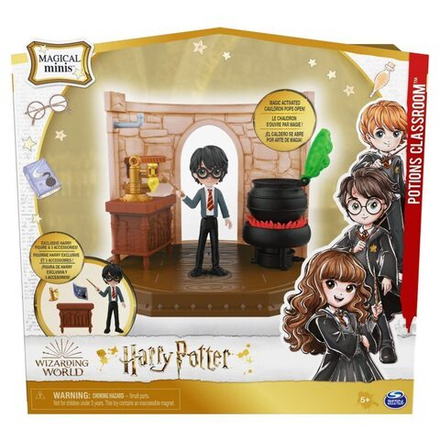 Игровой набор Wizarding World Harry Potter Кабинет Зельеварения, с фигуркой Гарри, 7 см 6061847