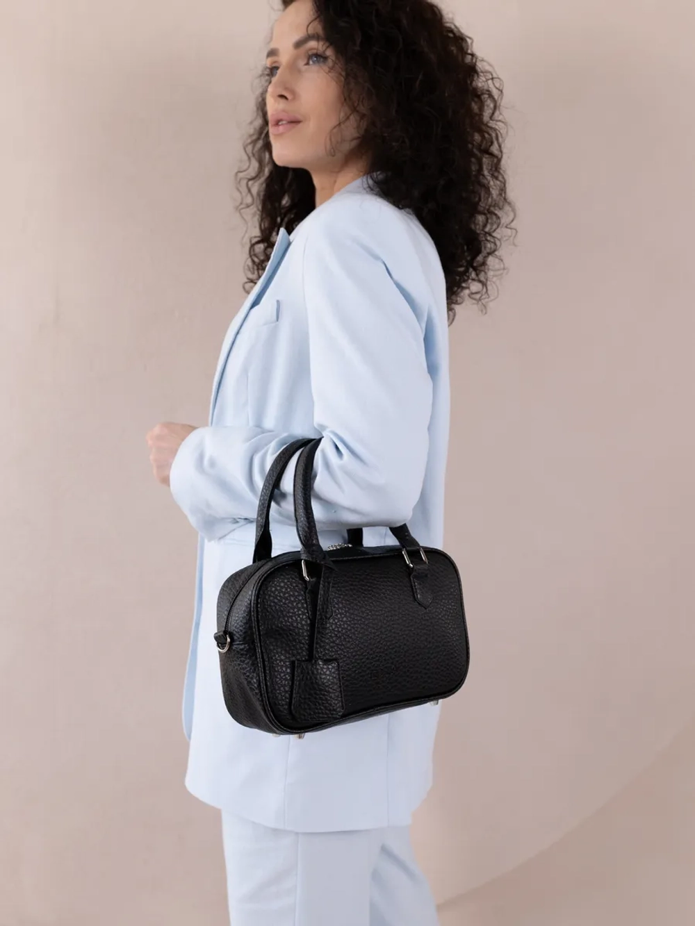 Сумка через плечо маленькая с двумя ручками