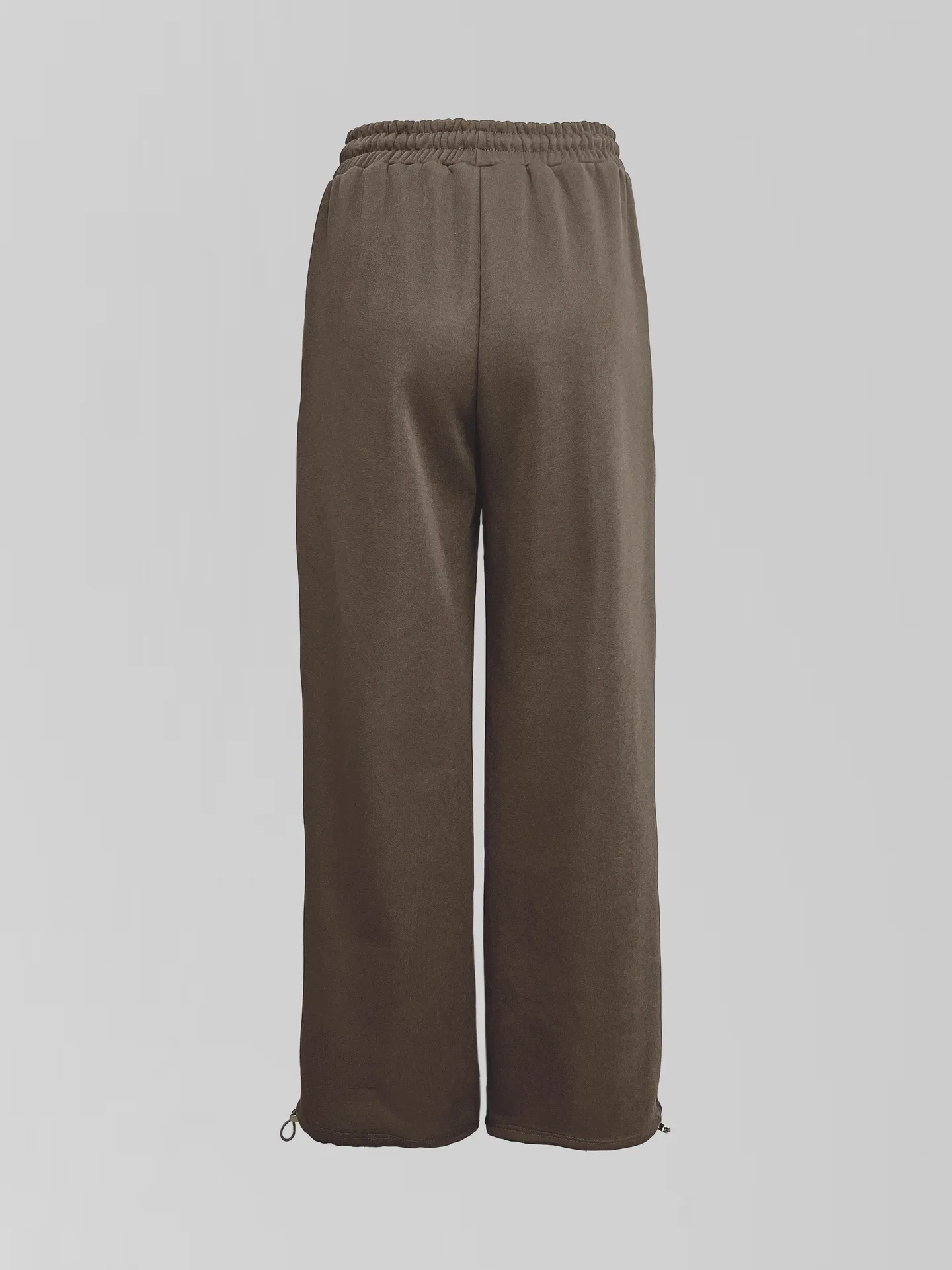 Спортивный костюм-тройка 23367 из зип-кофты, прямых штанов на кулиске и жилета