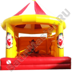 Коммерческий надувной батут "Арена цирка" с крышей