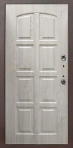Входная дверь Термо Сосна Белая: Размер 2050/860-960, открывание ПРАВОЕ