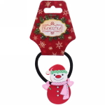 Резинка для волос 1 шт «Darissimo - Снеговичок Дэрил», d-5 см (хедер Нг Кокетка)