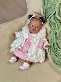 Кукла Berbesa мягконабивная 38см ALICIA в пакете (4357K)