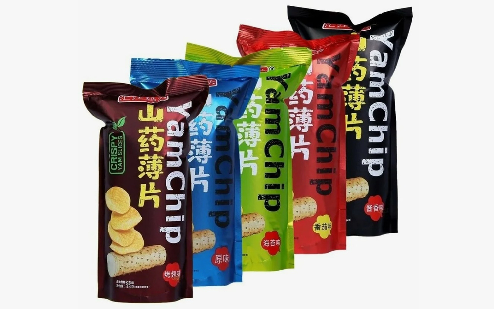 Чипсы из ямса YamChip ассорти 33 гр.