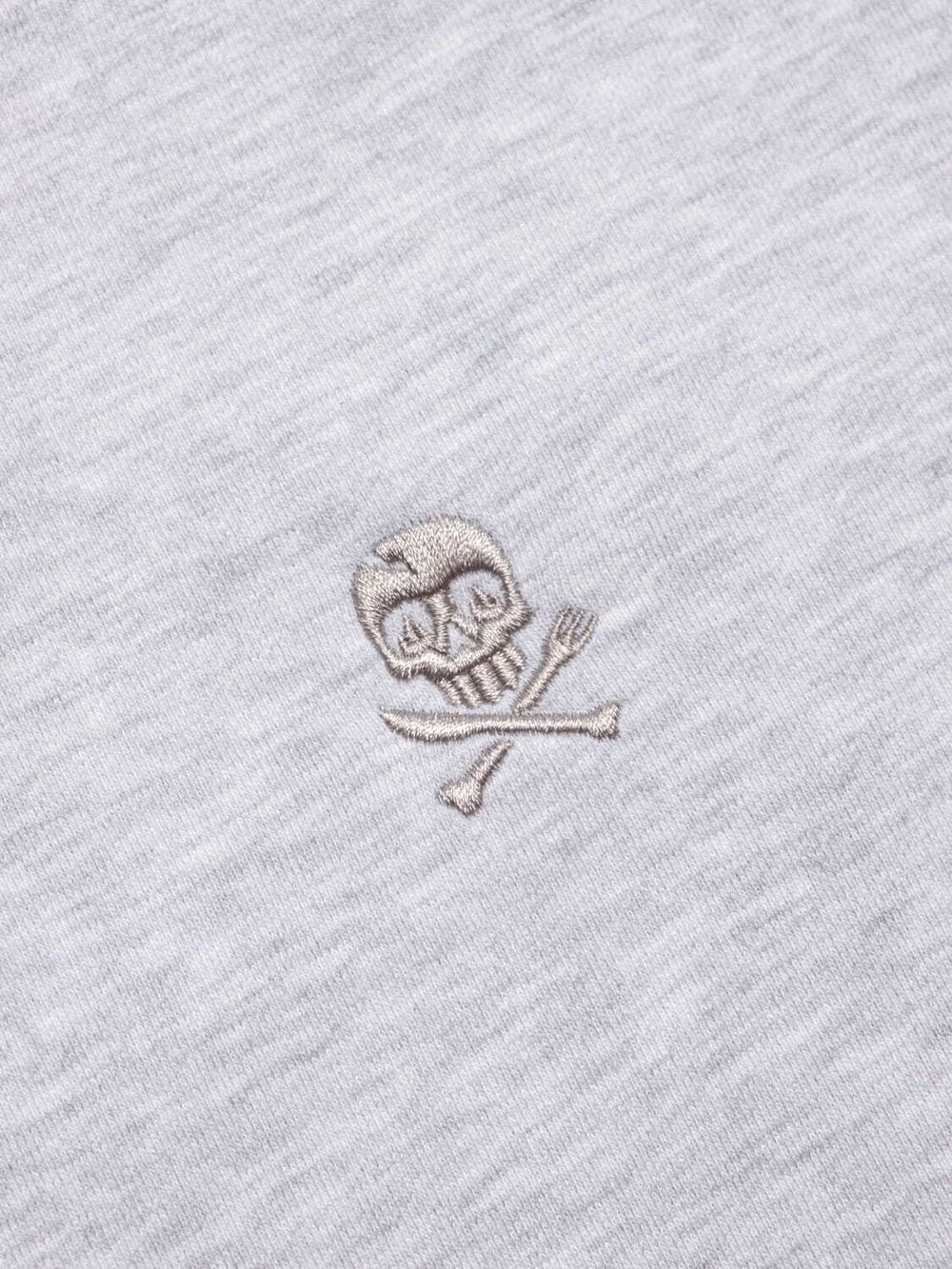 Худи Hardlunch Logo меланж серый