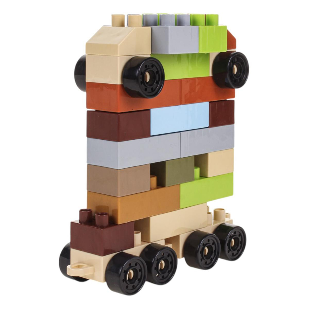 Конструктор блочный 68эл., кор HJ-35012B