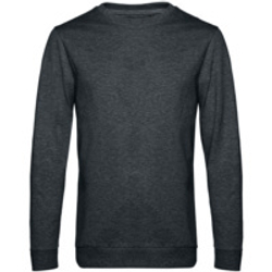 Свитшот унисекс Set In, серый меланж (антрацит)