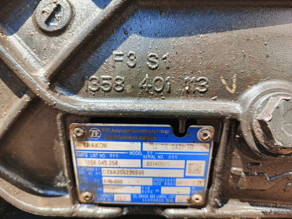 АКПП ZF 12TX2421TD TRAXON 2023г.
